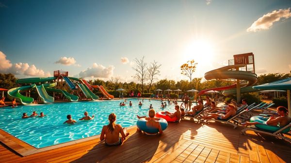 Les campings avec parc aquatique : évasion estivale rafraîchissante !